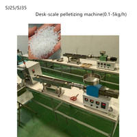 Ligne de granulation d'extrusion à double vis de laboratoire P21, ligne de pelletisation à double vis en plastique
