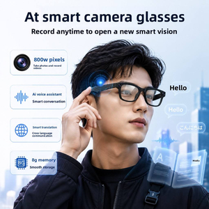 Gafas inteligentes con IA, grabación HD, asistente de voz, reconocimiento de IA, gafas para el trabajo y los viajes - Product Image 4