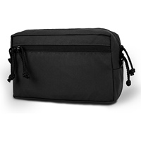 Pochette utilitaire MOLLE compacte découpée au laser, sac de rangement pour équipement résistant à l'eau