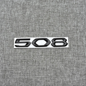 Emblema para Maletero de Coche, Adhesivo con Número, Calcomanías 208 308 408 508 para Accesorios de Automóviles <span class=keywords><strong>Peugeot</strong></span> - Product Image 2