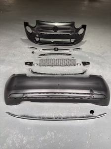 Kits carrosserie, pare-chocs avant et arrière avec toutes les pièces chromées pour <span class=keywords><strong>Fiat</strong></span> <span class=keywords><strong>500</strong></span> 2015 - Product Image 2
