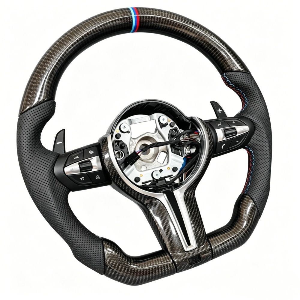 Carbon Fiber Steering Wheel (BMW Fitment), photo 3