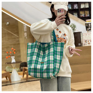 Sac de transport en cuir pour femmes, nouveau style, grande capacité, simple et tendance, fermeture ouverte pour les étudiants - Product Image 2