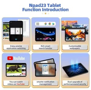Tablette I17 MAX 10,1 pouces, dernier modèle, 5G Wi-Fi, tablette professionnelle, apprentissage et divertissement, tablette intelligente <span class=keywords><strong>Android</strong></span> 14 - Product Image 5