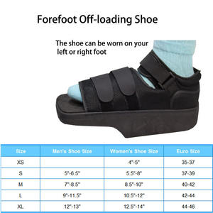 Zapato Médico Ajustable para Caminar, Zapato <span class=keywords><strong>de</strong></span> Recuperación Postoperatoria para Soporte Postoperatorio, Pie Fracturado, Dedo del Pie, <span class=keywords><strong>Juanetes</strong></span> - Product Image 4