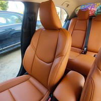 Housses de siège auto en cuir véritable, ajustement personnalisé d'origine pour Toyota RAV4 Corolla CHR Camry Hilux Yaris Auris