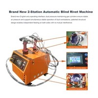 Outil professionnel réglable pour rivets à percussion et riveteuse automatique pour la fabrication de portes et fenêtres, le traitement de pièces aérospatiales