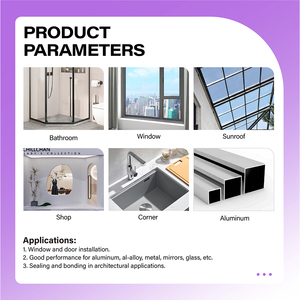 Chi Phí Hiệu Quả Chuyên Nghiệp 26yrs + Laseal Không Thấm Nước Nấm Mốc Bằng Chứng Chống Nấm Mốc Sealant Nhanh Chóng Khô Dính Silicone Sealant - Product Image 6