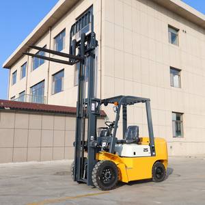 รถยกดีเซล APEXPRO Mini Warehouse เครื่องยนต์คัมมินส์ 5 ตัน สำหรับใช้งานในฟาร์ม ได้รับการรับรองมาตรฐาน CE เสาสองชั้นแบบลม ใช้ภายในอาคาร จัดส่งฟรี - Product Image 2