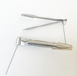 Las cinco mejores pinzas de acero inoxidable con resorte para cachimba y carbón, pinzas antideslizantes para carbón, accesorios para cachimba - Product Image 2