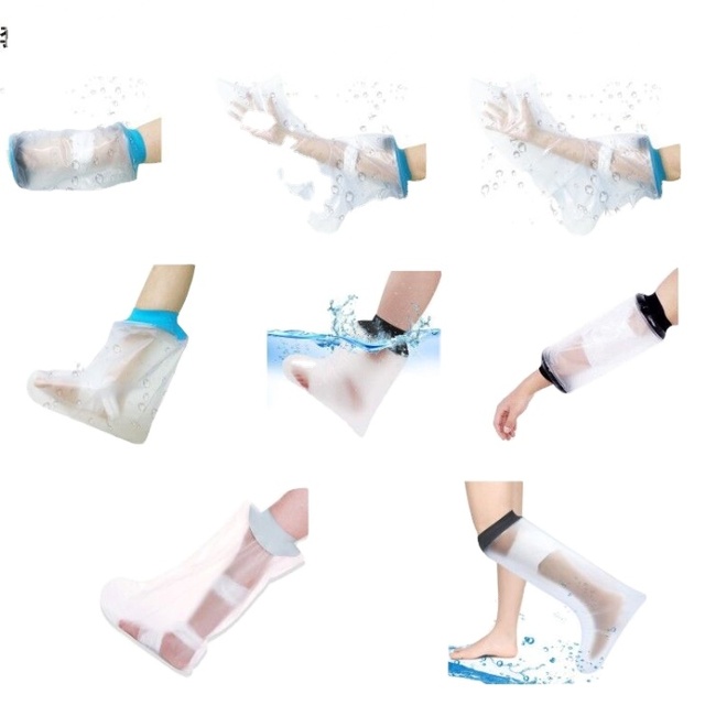 wound care waterproof cast bandage protector for hurt arm legs shower cover