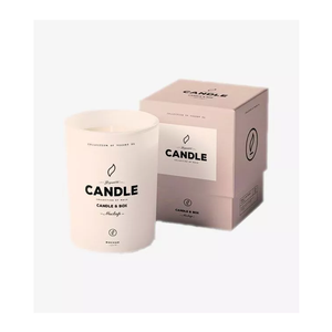 自有品牌蜡烛运输盒压花黄金定制尺寸香味蜡烛罐套装带盖和豪华盒 - Product Image 4