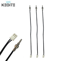 Sonde de température de type balle en acier inoxydable personnalisée en usine, capteur de température de machine à café NTC 10K 3950
