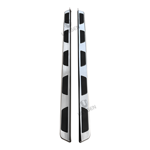 Pedane Laterali per <span class=keywords><strong>Audi</strong></span> Q7 06-15, Stile Quadrato, Installazione Senza Foratura, Parti Auto Modificate - Product Image 4