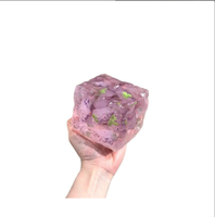 Jouet anti-stress en forme de cube de fromage PU, style glace, pour soulager le stress et la décompression, pour les 8 ans et plus, unisexe, best-seller