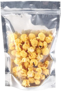 Sachets Doypack Personnalisés à Impression Frontale Transparente et Dos en Aluminium, Refermables avec Fermeture Zip, pour Emballage Alimentaire en Mylar