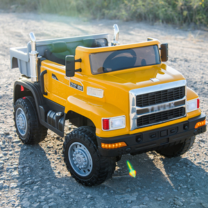 Camion électrique 12V pour enfants, véhicule porteur à batterie, quatre roues motrices, en plastique, jouet, fourgonnette, vente en gros, directement de l'usine - Product Image 5