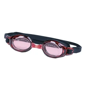 热销时尚定制彩色设计游泳水上运动器材配件防雾游泳眼镜