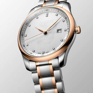 Reloj Mecánico Automático para Hombre, Correa de Dos Tonos, Marcadores de Diamantes, Ventana de Fecha, Cristal de Zafiro, Reloj de Pulsera Clásico - Product Image 1