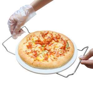 <span class=keywords><strong>Pierre</strong></span> <span class=keywords><strong>à</strong></span> <span class=keywords><strong>pizza</strong></span> haute température de 12 pouces résistant <span class=keywords><strong>à</strong></span> la cuisson BBQ <span class=keywords><strong>pierre</strong></span> de cuisson en cordiérite - Product Image 2