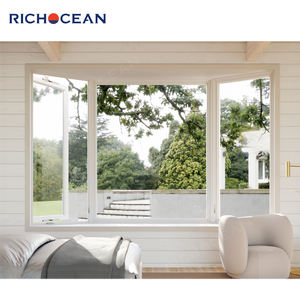 Richocean Chine usine en aluminium creux vitré <span class=keywords><strong>fixe</strong></span> <span class=keywords><strong>baie</strong></span> <span class=keywords><strong>vitrée</strong></span> <span class=keywords><strong>prix</strong></span> personnalisé battant fenêtres pour les maisons - Product Image 2