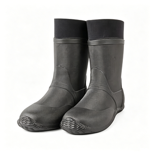 Botas de Buceo de Neopreno Vulcanizado de 5mm, Impermeables, con Soporte para el Tobillo y Suela Antideslizante, para Agua Fría - Product Image 1