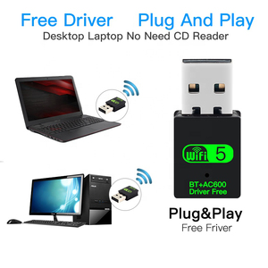 Adaptador <span class=keywords><strong>USB</strong></span> 2 en 1 AC 600Mbps WIFI + <span class=keywords><strong>Bluetooth</strong></span> 2.4G 5G, Chip RTL8821, Receptor Inalámbrico Externo - Product Image 3