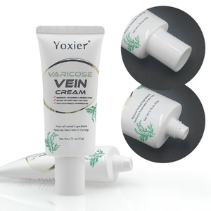 Tube souple vide en plastique 100g avec logo personnalisé, impression offset, bouchon à vis, pour emballage de nettoyant visage et soins de la peau - Product Image 1