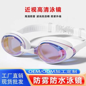 Anti-Fog Swimming Goggles For Adults And Children High-Definition Pc Lens Universal Fit Matte Finish Cf32 - Product Image 5