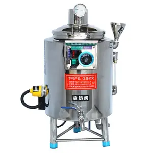 100L 200L 300L छोटे पैमाने पर सबसे अच्छी कीमत दूध pasteurization मशीन