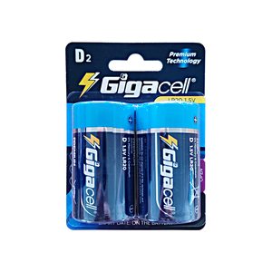 Gigacell 1.5V LR20 Taille D Pile ronde super alcaline AM1 Deuxième cellule pour horloge à quartz Orgue <span class=keywords><strong>électronique</strong></span> - Product Image 4