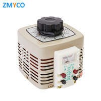 TDGC2-500W Transformateur Variac Variable Entrée Variac Motorisé Sortie 220V Compteur analogique 0-250V ou 0-300V pour les tests de laboratoire