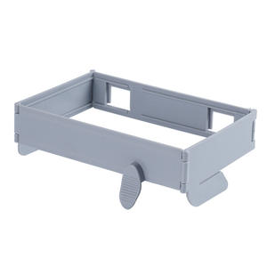 Soporte Plegable para Bolsas de Basura, Organizador de Basura de Cocina Montado en la Pared, Dispensador de Contenedores de Plástico Colgante - Product Image 4