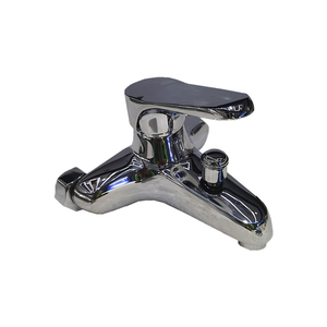 Grifo de Bañera Cromado de Pared, Mezclador de Baño y <span class=keywords><strong>Ducha</strong></span> Monomando, Grifo de Agua Fría y Caliente para Baño - Product Image 4