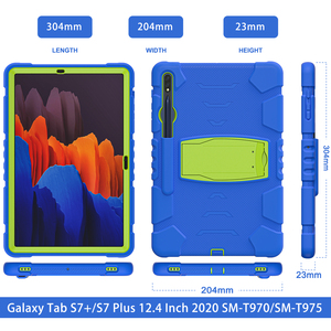 เคสแท็บเล็ตแอนดรอยด์ฝาหลังสำหรับ <span class=keywords><strong>Samsung</strong></span> Galaxy Tab <span class=keywords><strong>S7</strong></span> <span class=keywords><strong>FE</strong></span> <span class=keywords><strong>5G</strong></span> S8 PLUS <span class=keywords><strong>S7</strong></span> PLUS 12.4นิ้วเคสตั้งได้ - Product Image 5