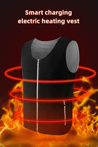 Nouveau gilet chauffant électrique pour homme, fonctionnel, USB 5V, rechargeable, à piles, pas cher, pour le ski d'hiver - Product Image 2