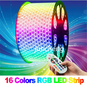 Độ sáng cao 30/60/72/90/144 LED/m dây ánh sáng + điều khiển + điều khiển với từ xa SMD 5050 RGB LED Strip Kit - Product Image 3