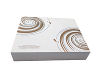 Boîte d'expédition personnalisée en carton ondulé rigide recyclé et écologique pour produits de soin, avec logo privé et marquage à chaud quadricolore