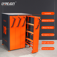 Armoire à outils CNC à tiroirs verticaux LYREIGN, grande capacité, rangement organisé, atelier, garage, centres d'usinage
