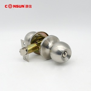Cerradura de Bola de Acero Inoxidable 64 74 con Cubierta de Latón y Núcleo Duradero para Muebles - Product Image 2