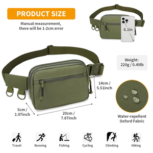 Riñonera Táctica Personalizada para Hombre - Bolsa de Cintura Oculta y Bolsa Colgante, Bolsa de Transporte CCW - Product Image 2