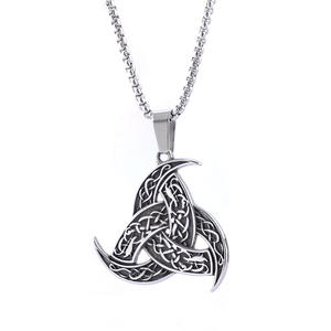 Pendentif personnalisé rétro tendance en acier inoxydable, style viking, unisexe, directement <span class=keywords><strong>de</strong></span> l'usine, pour le marché transfrontalier européen et américain - Product Image 6