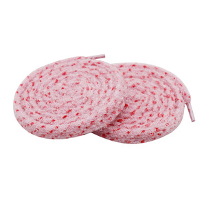 Weiou <span class=keywords><strong>Lacets</strong></span> de luxe en velours avec embouts <span class=keywords><strong>plats</strong></span> en plastique Longueur <span class=keywords><strong>120</strong></span> <span class=keywords><strong>cm</strong></span> Mode féminine à la mode Belles chaussures attrayantes - Product Image 2