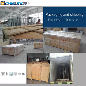 Tourniquet semi-automatique de contrôle d'accès de sécurité économique, pleine hauteur, avec prise en charge du code QR, de la carte RFID et de la reconnaissance faciale pour les administrations - Product Image 6