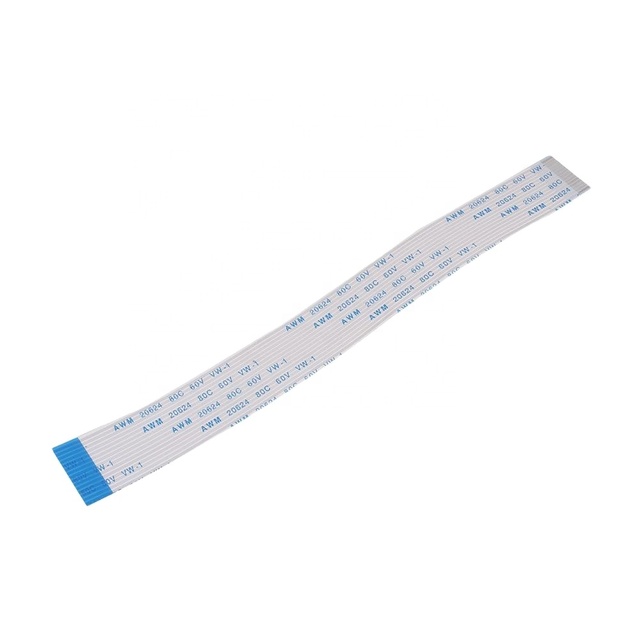 1.0mm Pitch 20624 AWM 80C Laptop Ribbon Cable 6pin 10 Pin 15 Pins FFC Flat Electronic Accessory