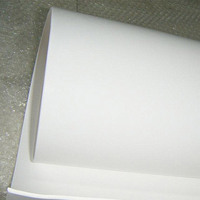 Feuille de PTFE de 3 mm et rouleau de feuille de PTFE antiadhésif à faible friction pour joints et isolation, fournis directement par l'usine