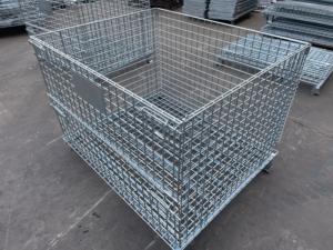 Cages à palettes en treillis d'acier empilables sur mesure Conteneur de stockage - Product Image 4