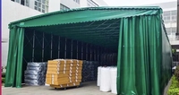 Tente de jardin pliable en bâche pour voiture avec plateforme, structure en bois traité thermiquement, métal et acier, et toit pare-soleil