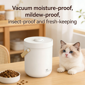 Conteneur de stockage d'aliments pour animaux de compagnie sous vide USMILEPET, batterie longue durée - Product Image 4