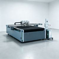 Machine de découpe numérique TOP CNC à table lumineuse LED pour le découpage de carton ondulé, de boîtes en carton et la création d'autocollants pour voitures